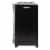 Oceanstar Mahogany Finished Bowed Front Veneer Laundry Wood Hamper with Interior Bag Perspective: bottom