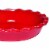 Emile Henry Round Ceramic Pie Dish Kitchen Bakeware Pan - Burgundy Perspective: bottom