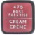 CoverGirl Exhibitionist Rose Paradise 475 Creme Lipstick Perspective: bottom