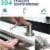 Kicimpro Kitchen Sink Faucet with Soap Dispenser Perspective: bottom