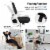 Hivvago Adjustable Mesh Office Chair Rolling Computer Desk Chair with Flip-up Armrest Perspective: bottom