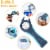 Otstar Jar Opener Bottle Opener for Seniors - Blue and Grey Perspective: bottom