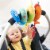 HABA Rainbow Activity Spiral Stroller Toy Perspective: bottom