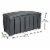 Strata Products Outdoor 85 Gallon Garden Storage Box with Double Door Lid, Black Perspective: bottom