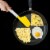 Elevate Egg Spatula - Multi-purpose silicone tool head Perspective: bottom