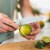 BergHOFF Leo Stainless Steel Vegetable Knife with Zester - Gray Perspective: bottom