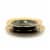 BergHOFF Gem Plate Set - Black/Gold Perspective: bottom