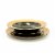 BergHOFF Gem Plate Set - Black/Gold Perspective: bottom