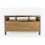 Artisan'S Craft 60'' Farmhouse Media Tv Stand Console, Lx19''Wx32''H, Dakota Oak (Set Of 2) Perspective: bottom