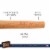 19 French Rolling Pin - Beech Wood Tapered Rolling Pin for Dough, Pizza, Pastry & Bread Perspective: bottom