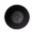 Glitzhome Oversized Faux Ceramic Tall Bowl Plastic Pot Planter - Black Perspective: bottom