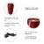 Glitzhome Ceramic Outdoor Fountain - Red Perspective: bottom