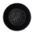 Glitzhome Plastic Hanging Planter - Black Perspective: bottom