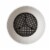 Glitzhome Solar Light Plastic Hanging Planter - White Perspective: bottom