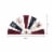 Glitzhome Patriotic Welcome Metal Spinner Wall Sign Perspective: bottom