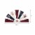 Glitzhome Patriotic Welcome Metal Spinner Wall Sign Perspective: bottom