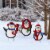 Glitzhome Joy Penguin Metal Yard Stake Perspective: bottom