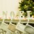 Glitzhome 5.91 Inch Tall Wooden/Metal NOEL Stocking Holder Set Perspective: bottom