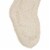 Glitzhome 24 Inch Length Knitted Polyester Christmas Stocking with Pom Pom Ball-White Perspective: bottom
