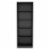 Home 4 Shelves Bookcase with Multi-Tiered Storage Perspective: bottom