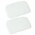 2 X Plastic Bowl Dough Scraper Pans Cutter Pastry Blade Pizza Kitchen Cake Tool Perspective: bottom