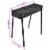 vidaXL BBQ Stand Charcoal Barbecue Square 30 x 11 Perspective: bottom