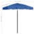 vidaXL Beach Umbrella Azure Blue 70.9 x47.2 Perspective: bottom