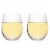 Riedel O Voignier Chardonnay Wine Glasses Perspective: bottom