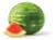 Seedless Whole Watermelon Perspective: front