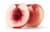 Organic White Nectarines Perspective: front