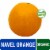 Fresh Medium Organic Navel Oranges - Each Perspective: front