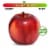 Organic Large Cosmic Crisp Apple - Each Perspective: front
