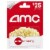 AMC $25 Gift Card – Activate and add value after Pickup Perspective: front