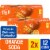 Big K® Orange Caffeine Free Soda Cans x 2 Perspective: front