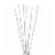 Northlight Lighted LED Branch Spray Christmas Pathway Markers - Multicolor Lights - 6' White Perspective: front