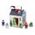 Melissa & Doug® Wooden Doorbell House Perspective: front