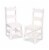 Melissa & Doug® Wooden Chairs - White Perspective: front