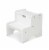 Melissa & Doug White Step Stool Perspective: front