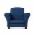 Melissa & Doug® Child's Armchair - Denim Perspective: front