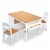 Melissa & Doug Wooden Art Table & Chairs Set Perspective: front