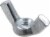 Hillman 6M Metric Wing Nut Perspective: front