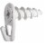Hillman Wall Driller™ Large Picture Hangers - White Perspective: front