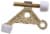 Hillman Hinge Pin Door Stop - Brass Perspective: front