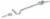 Hillman Gate Hook & Eye - Zinc Perspective: front