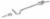 Hillman Gate Hook & Eye - Zinc Perspective: front