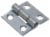 Hillman Hinge-Fixed Pin - Zinc Perspective: front