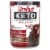 SlimFast Keto Meal Replacement Powder Fudge Brownie Batter Canister (10 Servings) Perspective: front