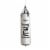Everlast Nevatear Fitness Workout 70 Pound Heavy Boxing Punching Bag, Platinum Perspective: front