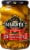 Majestic Picklery Premium Medium Heat Hot Sauce Savory Kosher Baby Dill Pickles Perspective: front