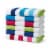 Ben Kaufman Cabana Stripe Beach Towels, Oversized, Quick-Dry Cotton, 30 x 60 , 6PK Perspective: front